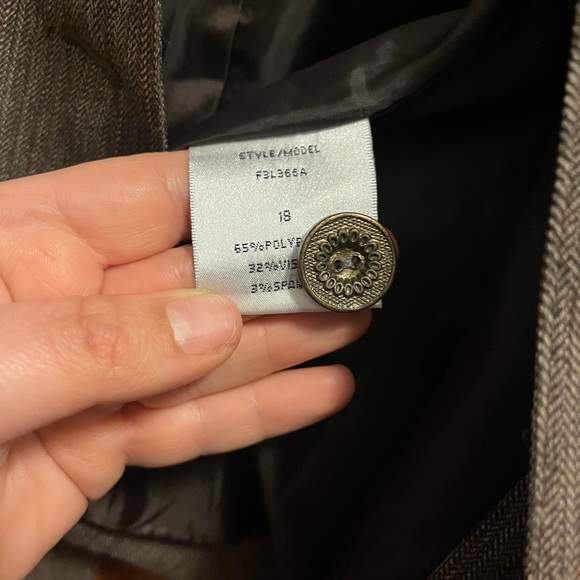 Vintage Claire France Mode blazer size 18 - Picture 6 of 7